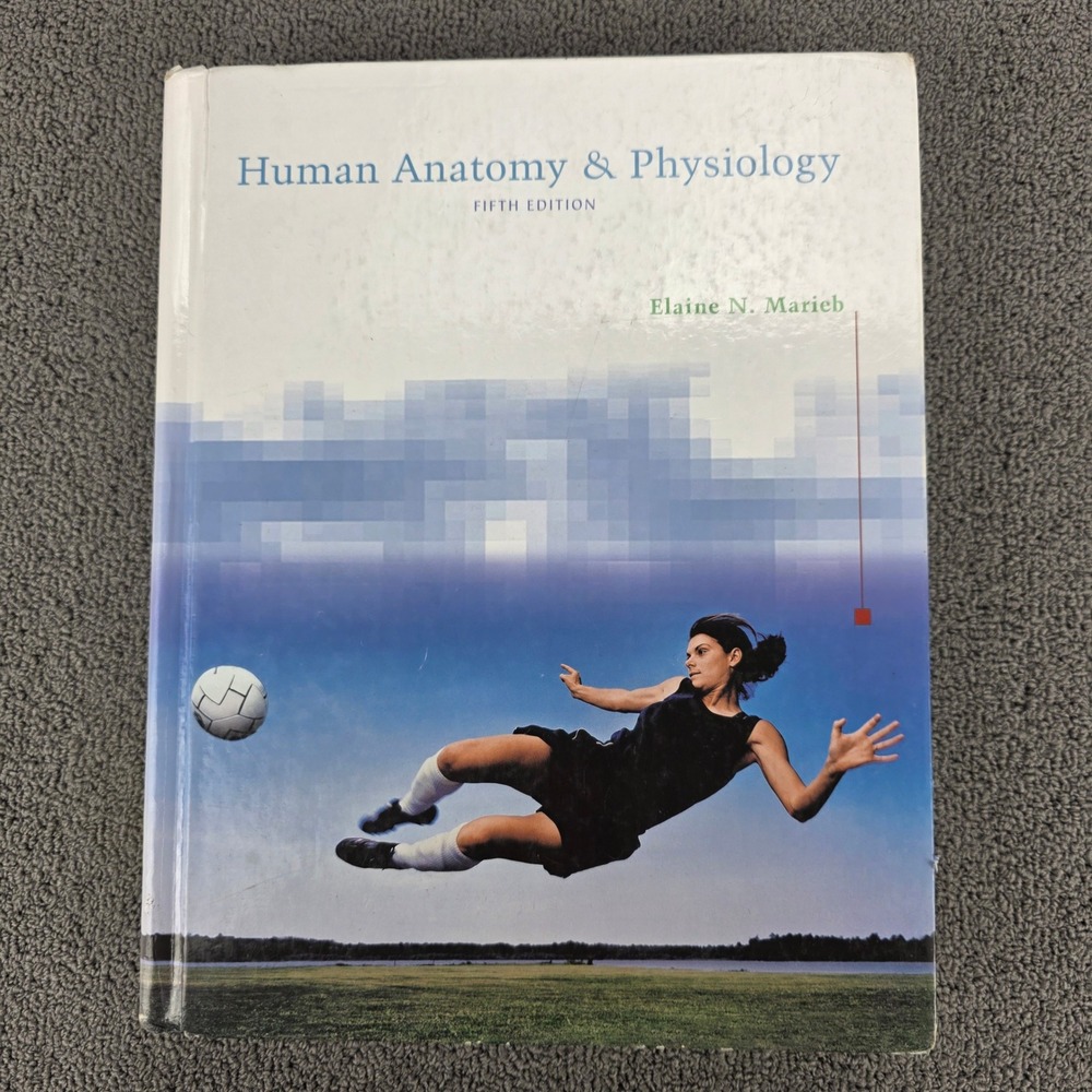 Human Anatomy & Physiology 5th Edition Elaine N. Marieb Hardcover Textbook